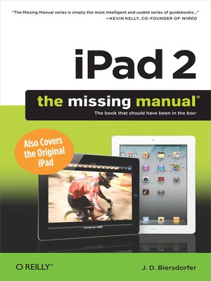 cover image of iPad 2:  the Missing Manual